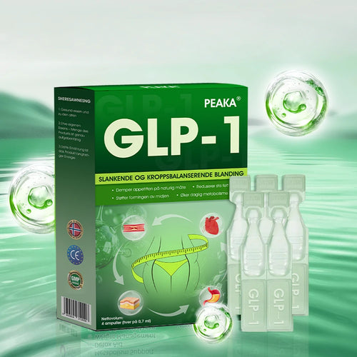 𝐏𝐄𝐀𝐊𝐀® 𝐆𝐋𝐏-𝟏 𝐕𝐞𝐤𝐭𝐭𝐚𝐩 𝐎𝐫𝐚𝐥 𝐋ø𝐬𝐧𝐢𝐧𝐠 – 👨⚕️ Fedme, Hjerte- og karsykdommer, Diabetes, Søvnapné, Leddproblemer og Mer💪