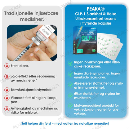 Offisielt autorisert butikk -𝘗𝘌𝘈𝘒𝘈® 𝘎𝘓𝘗-1 𝘚𝘭𝘢𝘯𝘬𝘦𝘯𝘥𝘦 & 𝘏𝘦𝘭𝘴𝘦 𝘜𝘭𝘵𝘳𝘢 𝘒𝘰𝘯𝘴𝘦𝘯𝘵𝘳𝘦𝘳𝘵 𝘌𝘴𝘴𝘦𝘯𝘴𝘷æ𝘴𝘬𝘦𝘱𝘦𝘳𝘭𝘦𝘳 – 𝘕𝘈𝘋+ 𝘔𝘰𝘳𝘪𝘯𝘨𝘢 & 𝘌𝘱𝘭𝘦𝘤𝘪𝘥𝘦𝘳𝘦𝘥𝘥𝘪𝘬 & 𝘒𝘦𝘵𝘰 𝘉𝘏𝘉 (✅ rask, langvarig effekt, adresserer diabetes, fedme og hjerte- og karsykdommer) ⚡