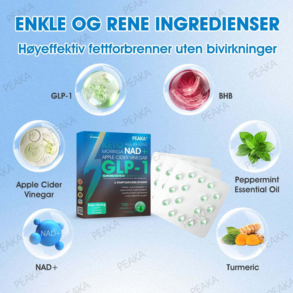 Offisielt autorisert butikk -𝘗𝘌𝘈𝘒𝘈® 𝘎𝘓𝘗-1 𝘚𝘭𝘢𝘯𝘬𝘦𝘯𝘥𝘦 & 𝘏𝘦𝘭𝘴𝘦 𝘜𝘭𝘵𝘳𝘢 𝘒𝘰𝘯𝘴𝘦𝘯𝘵𝘳𝘦𝘳𝘵 𝘌𝘴𝘴𝘦𝘯𝘴𝘷æ𝘴𝘬𝘦𝘱𝘦𝘳𝘭𝘦𝘳 – 𝘕𝘈𝘋+ 𝘔𝘰𝘳𝘪𝘯𝘨𝘢 & 𝘌𝘱𝘭𝘦𝘤𝘪𝘥𝘦𝘳𝘦𝘥𝘥𝘪𝘬 & 𝘒𝘦𝘵𝘰 𝘉𝘏𝘉 (✅ rask, langvarig effekt, adresserer diabetes, fedme og hjerte- og karsykdommer) ⚡