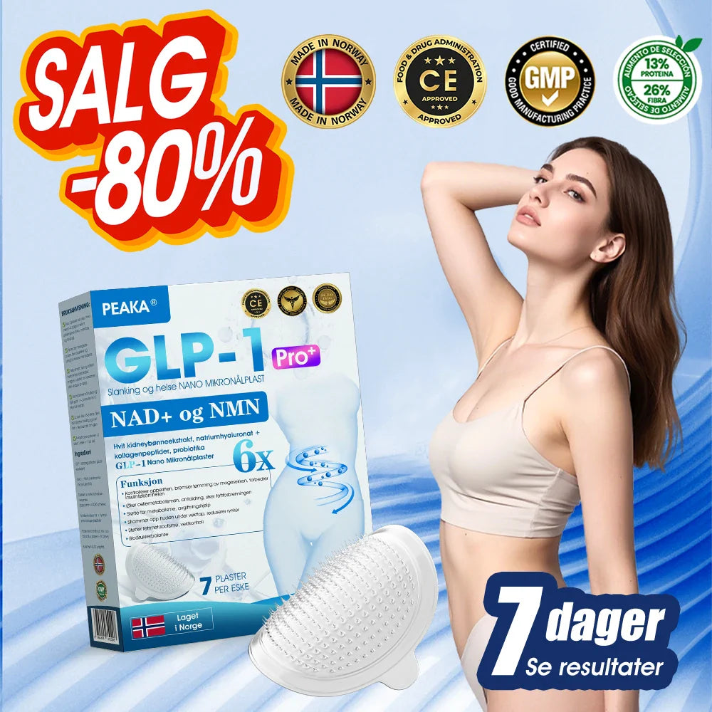 [Siste dag! 𝟖𝟎 % 𝐑𝐀𝐁𝐀𝐓 🥇] 🇳🇴𝐏𝐄𝐀𝐊𝐀® 𝐆𝐋𝐏-𝟏 & 𝐍𝐀𝐃+ 𝐒𝐥𝐚𝐧𝐤𝐞𝐧𝐝𝐞 𝐨𝐠 𝐡𝐞𝐥𝐬𝐞𝐛𝐫𝐢𝐧𝐠𝐞𝐧𝐝𝐞 𝐍𝐀𝐍𝐎 𝐌𝐈𝐊𝐑𝐎𝐍𝐀̊𝐋𝐏𝐋𝐀𝐒𝐓𝐄𝐑 (Ingen smerte. 24/7 virkning | 𝐆𝐚̊ 𝐫𝐚𝐬𝐤𝐭 𝐧𝐞𝐝 𝟏𝟎 𝐤𝐠 | 90 % reduksjon i sukker | )👨‍⚕️