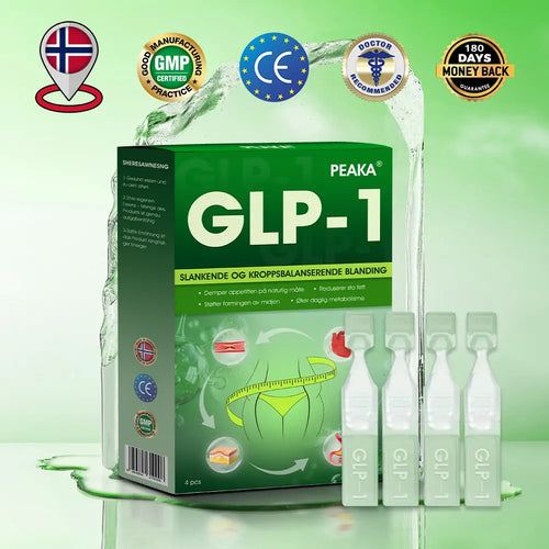[Offisiell Butikk] 𝐏𝐄𝐀𝐊𝐀® 𝐆𝐋𝐏-𝟏 𝐕𝐞𝐤𝐭𝐭𝐚𝐩 𝐎𝐫𝐚𝐥 𝐋ø𝐬𝐧𝐢𝐧𝐠 – 👨‍⚕️ Fedme, Hjerte- og karsykdommer, Diabetes, Søvnapné, Leddproblemer og Mer💪
