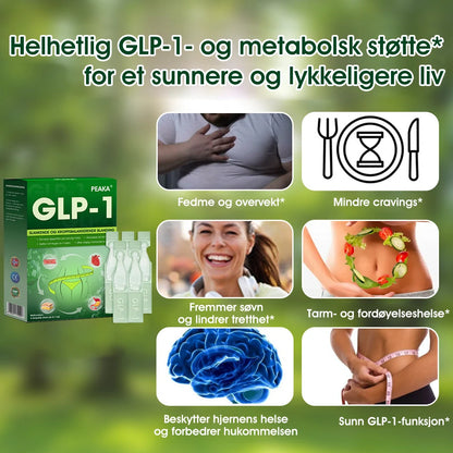 [Offisiell Butikk] 𝐏𝐄𝐀𝐊𝐀® 𝐆𝐋𝐏-𝟏 𝐕𝐞𝐤𝐭𝐭𝐚𝐩 𝐎𝐫𝐚𝐥 𝐋ø𝐬𝐧𝐢𝐧𝐠 – 👨‍⚕️ Fedme, Hjerte- og karsykdommer, Diabetes, Søvnapné, Leddproblemer og Mer💪