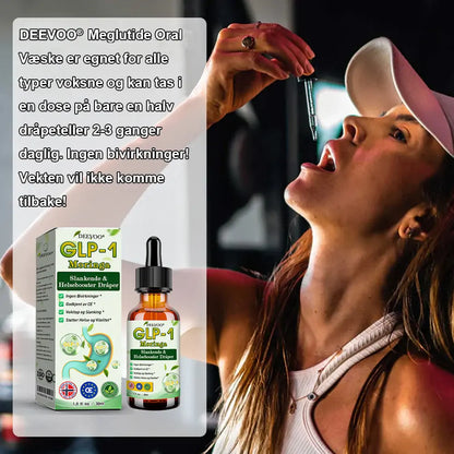 Deevoo®🔬 𝐆𝐋𝐏-𝟏 Moringa Slankende & Helseforsterkende Dråper( Matgodkjent fettforbrenner)🌿💪