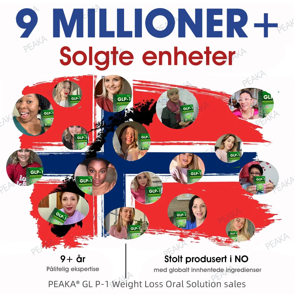 Offisiell Butikk - 🇳🇴 𝐏𝐄𝐀𝐊𝐀® 𝐆𝐋𝐏-𝟏 𝐕𝐞𝐤𝐭𝐭𝐚𝐩 𝐎𝐫𝐚𝐥 𝐋ø𝐬𝐧𝐢𝐧𝐠 – 👨‍⚕️ 𝐅𝐞𝐝𝐦𝐞, 𝐇𝐣𝐞𝐫𝐭𝐞- 𝐨𝐠 𝐤𝐚𝐫𝐬𝐲𝐤𝐝𝐨𝐦𝐦𝐞𝐫, 𝐃𝐢𝐚𝐛𝐞𝐭𝐞𝐬, 𝐒ø𝐯𝐧𝐚𝐩𝐧𝐞́, 𝐋𝐞𝐝𝐝𝐩𝐫𝐨𝐛𝐥𝐞𝐦𝐞𝐫 𝐨𝐠 𝐌𝐞𝐫🌺🌺