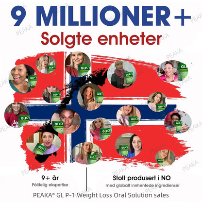 Offisiell Butikk - 🇳🇴 𝐏𝐄𝐀𝐊𝐀® 𝐆𝐋𝐏-𝟏 𝐕𝐞𝐤𝐭𝐭𝐚𝐩 𝐎𝐫𝐚𝐥 𝐋ø𝐬𝐧𝐢𝐧𝐠 – 👨‍⚕️ 𝐅𝐞𝐝𝐦𝐞, 𝐇𝐣𝐞𝐫𝐭𝐞- 𝐨𝐠 𝐤𝐚𝐫𝐬𝐲𝐤𝐝𝐨𝐦𝐦𝐞𝐫, 𝐃𝐢𝐚𝐛𝐞𝐭𝐞𝐬, 𝐒ø𝐯𝐧𝐚𝐩𝐧𝐞́, 𝐋𝐞𝐝𝐝𝐩𝐫𝐨𝐛𝐥𝐞𝐦𝐞𝐫 𝐨𝐠 𝐌𝐞𝐫🌺🌺