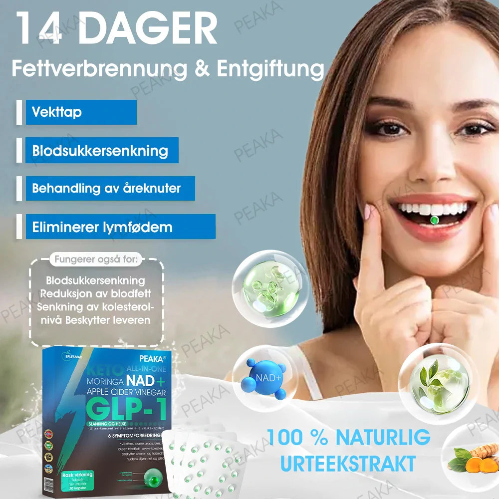 Offisielt autorisert butikk -𝘗𝘌𝘈𝘒𝘈® 𝘎𝘓𝘗-1 𝘚𝘭𝘢𝘯𝘬𝘦𝘯𝘥𝘦 & 𝘏𝘦𝘭𝘴𝘦 𝘜𝘭𝘵𝘳𝘢 𝘒𝘰𝘯𝘴𝘦𝘯𝘵𝘳𝘦𝘳𝘵 𝘌𝘴𝘴𝘦𝘯𝘴𝘷æ𝘴𝘬𝘦𝘱𝘦𝘳𝘭𝘦𝘳 – 𝘕𝘈𝘋+ 𝘔𝘰𝘳𝘪𝘯𝘨𝘢 & 𝘌𝘱𝘭𝘦𝘤𝘪𝘥𝘦𝘳𝘦𝘥𝘥𝘪𝘬 & 𝘒𝘦𝘵𝘰 𝘉𝘏𝘉 (✅ rask, langvarig effekt, adresserer diabetes, fedme og hjerte- og karsykdommer) ⚡
